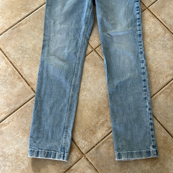 Good American Good Icon High Rise Denim Straight Jeans GI828T Women's size 8/29 - Picture 5 of 11